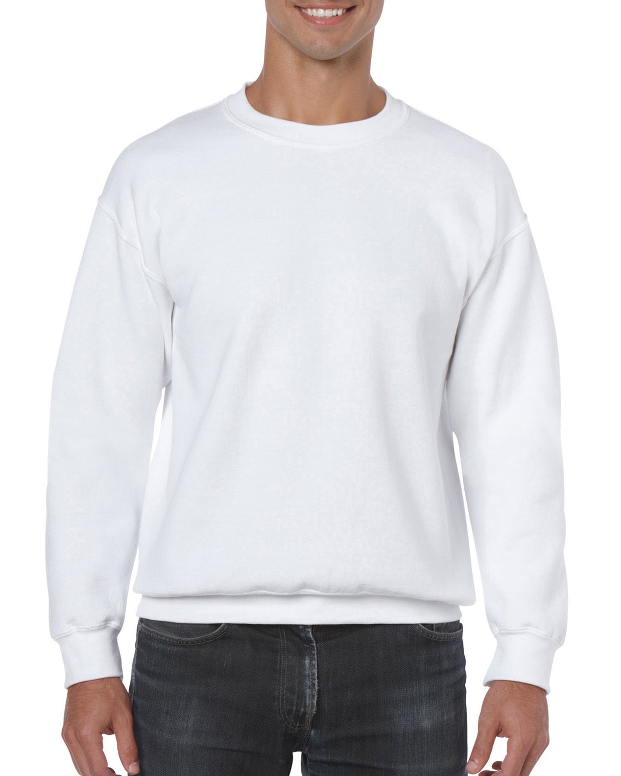 18000 Gildan Sweatshirts Heavy Cotton Blend Adult Crew Neck