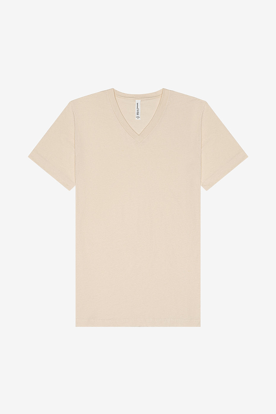 BELLA 3005 UNISEX JERSEY SHORT SLEEVE V-NECK TEE (XS - XL)