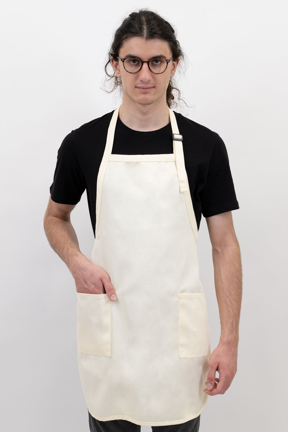Laviva Sports™ Full Length Apron with 2 Patch Pockets