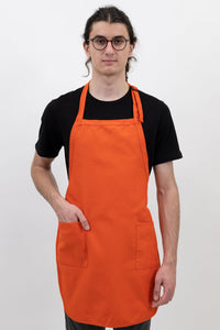 Laviva Sports™ Full Length Apron with 2 Patch Pockets