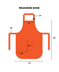 Youth Aprons Full Length Apron with 2 Patch Pockets - Laviva Sports™