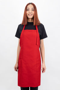 Laviva Sports™ Full Length Apron with 2 Patch Pockets