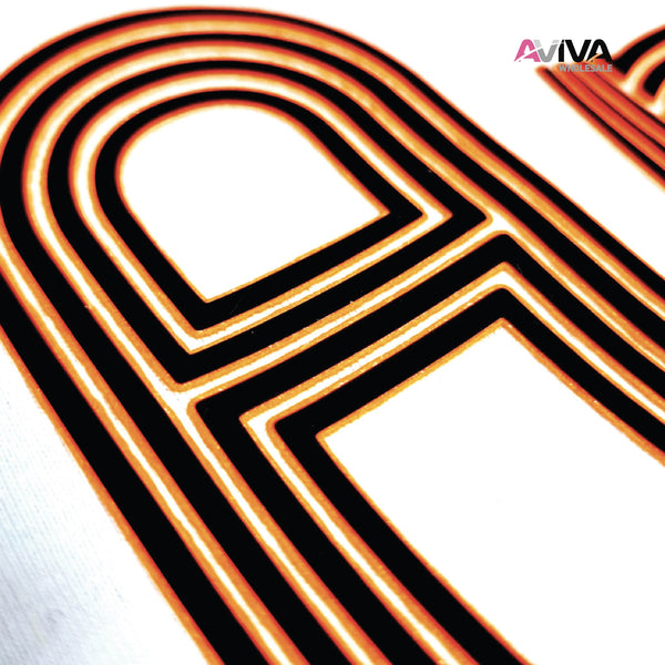 Ultra Flex 3D TWO-TONE PUFF 20” wide Heat TRANSFER Vinyl for T-Shirt and Apparel - HTV