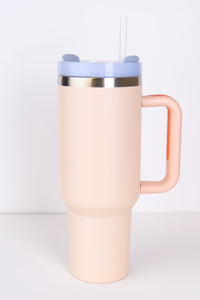 RoadSip Stainless Steel Tumbler with Handle and Sip 40 oz.