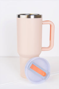 RoadSip Stainless Steel Tumbler with Handle and Sip 40 oz.