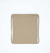 Drawstring Cotton/Canvas Backpack