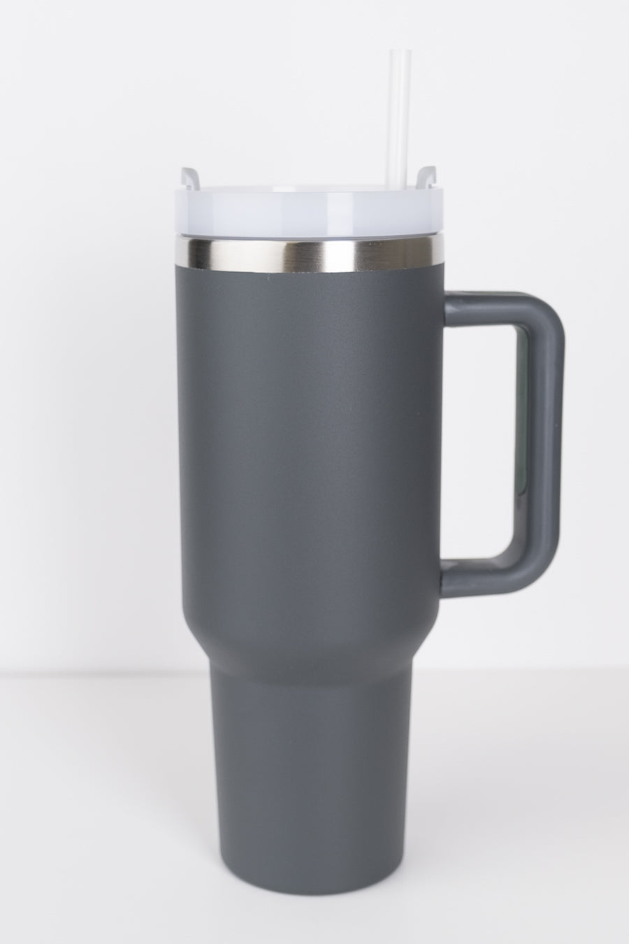 RoadSip Stainless Steel Tumbler with Handle and Sip 40 oz.