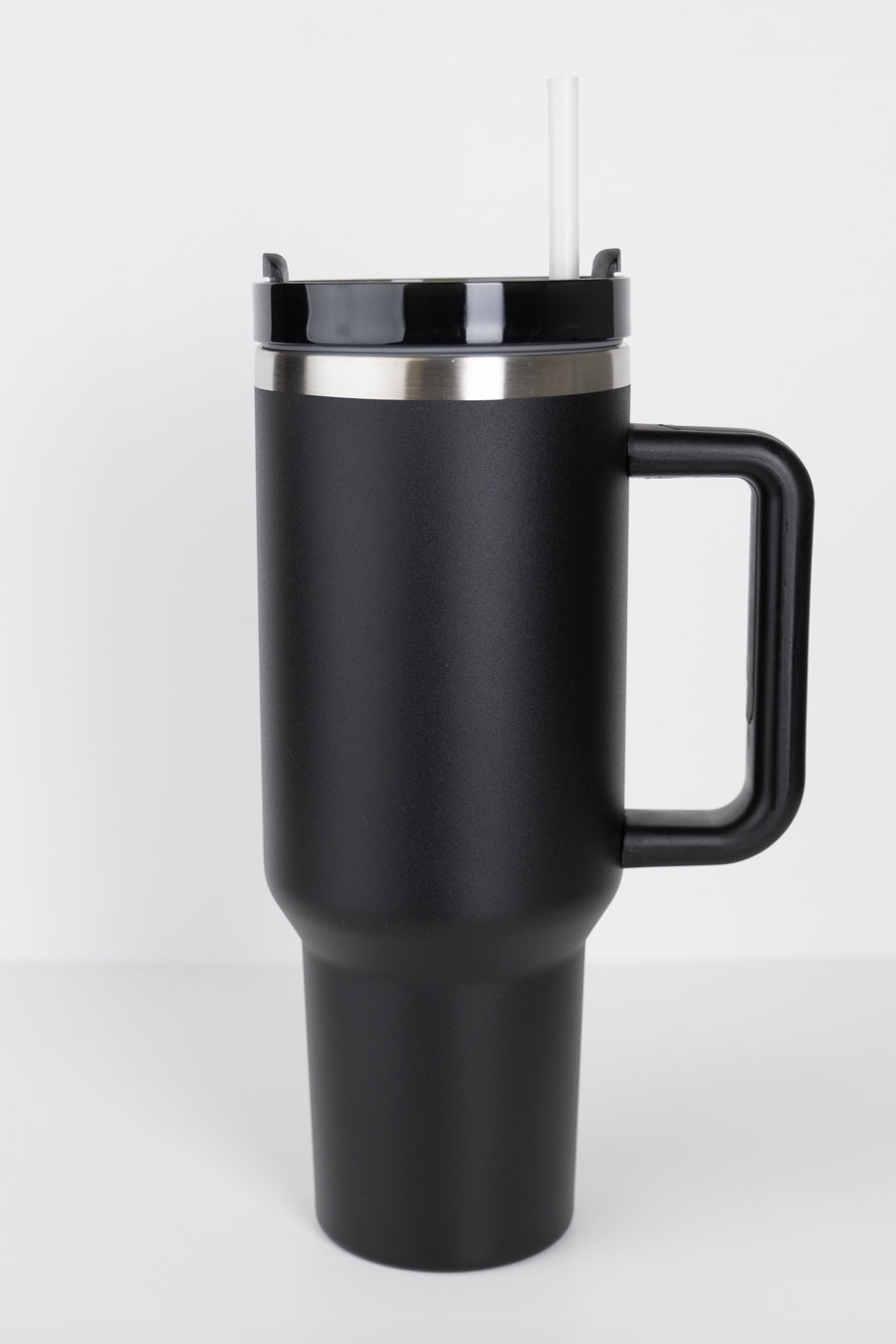 RoadSip Stainless Steel Tumbler with Handle and Sip 40 oz.