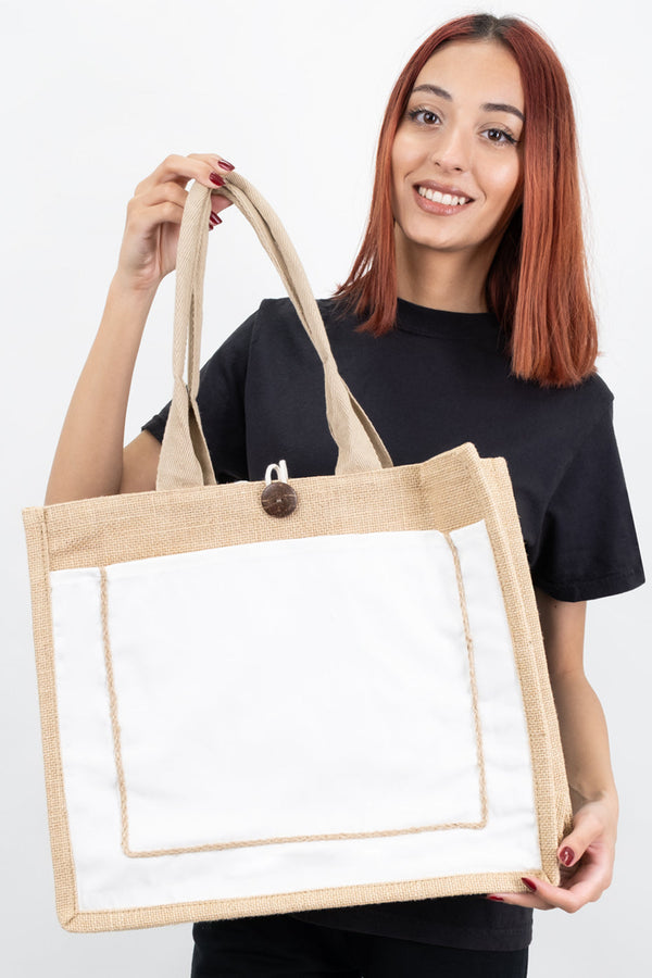 Jute Tote Bag - Classy and Eco-Friendly