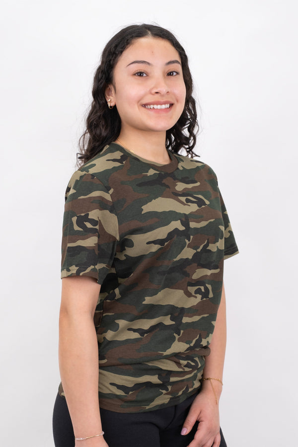 Premium Camouflage Crewneck T-shirt Laviva Sports™