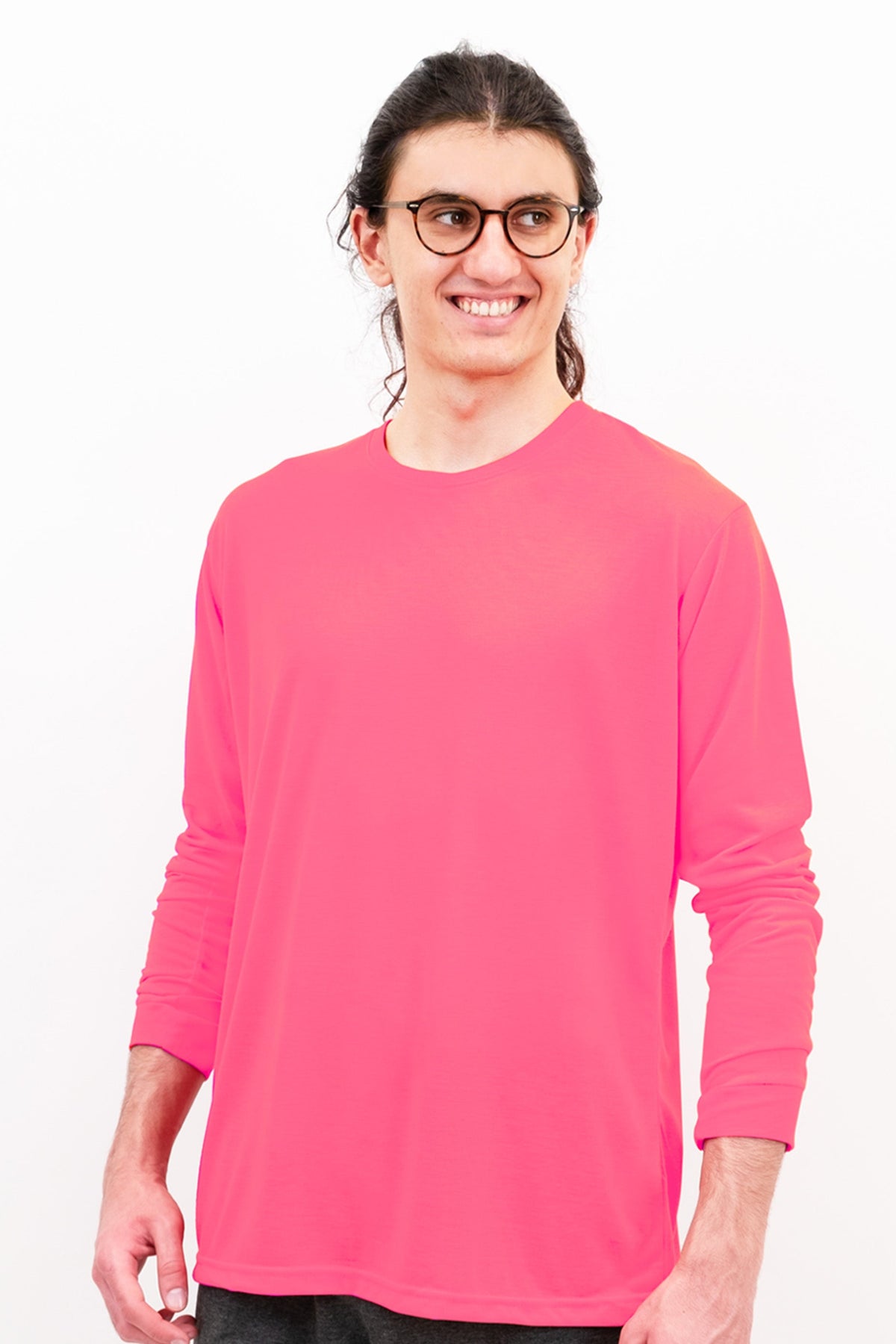 High Visibility Cotton Blend Long Sleeve T-Shirts Laviva Sports™