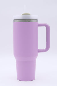 RoadSip Stainless Steel Tumbler with Handle and Sip 40 oz.