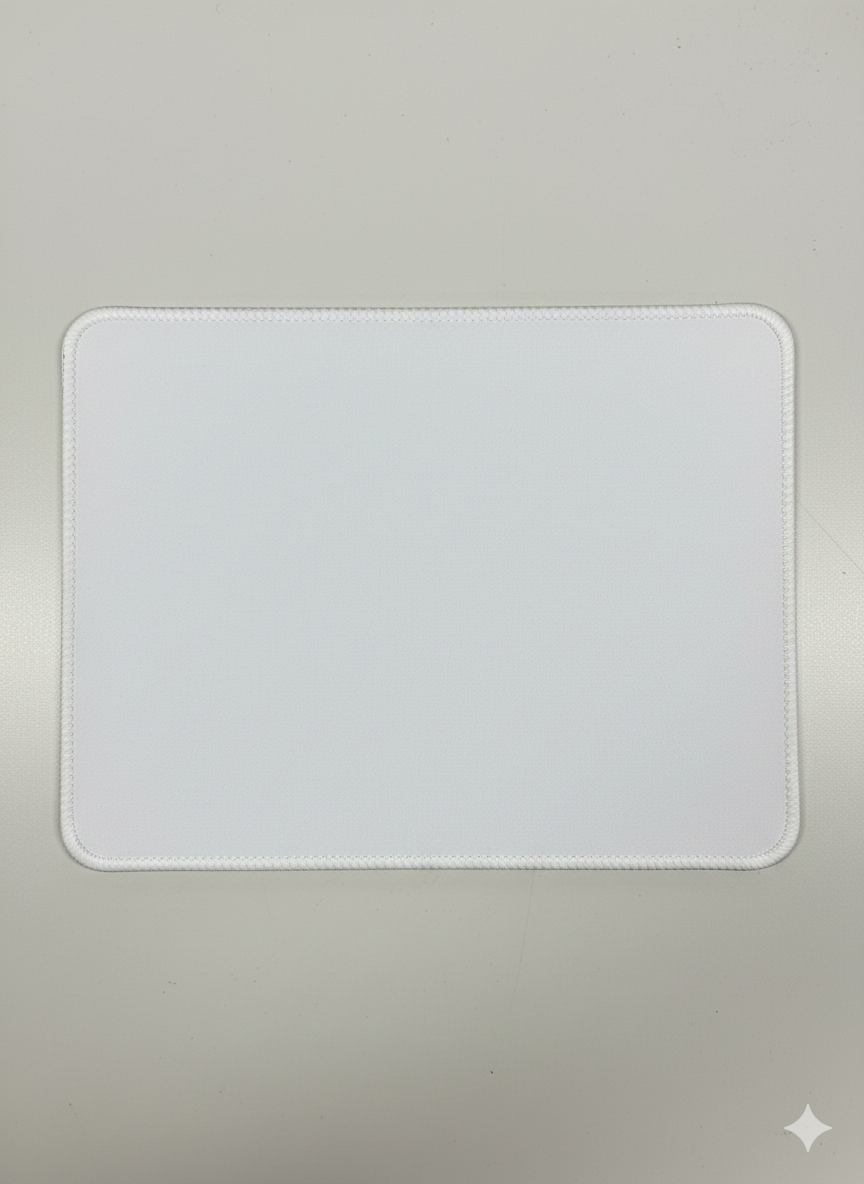 Sublimation Mouse Pad – Stitched Edge | Blank Polyester Top