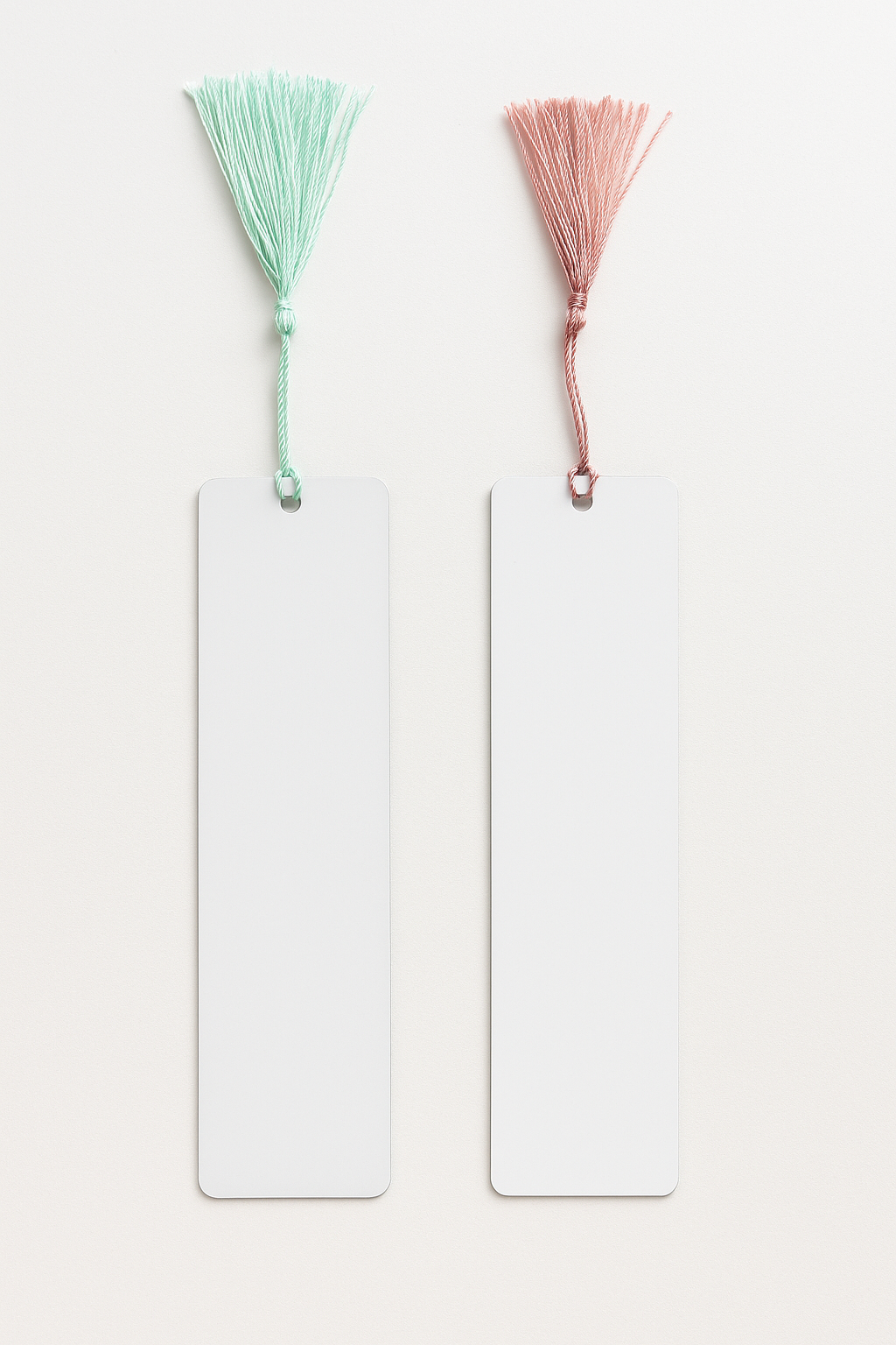 Sublimation Aluminum Bookmark with Tassel – Blank Bookmark for Personalization