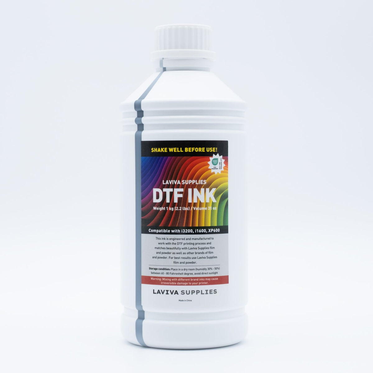 Laviva Optimum DTF Pigment Ink (1000 ML (33.8 OZ)