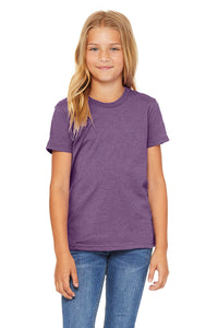3001Y BELLA CANVAS YOUTH SHORT SLEEVE TEE