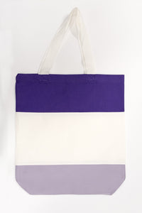 Color Block Tote Bag - Mix and Match