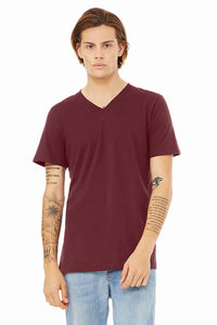BELLA  3005 UNISEX JERSEY SHORT SLEEVE V-NECK TEE (2XL - 3XL)