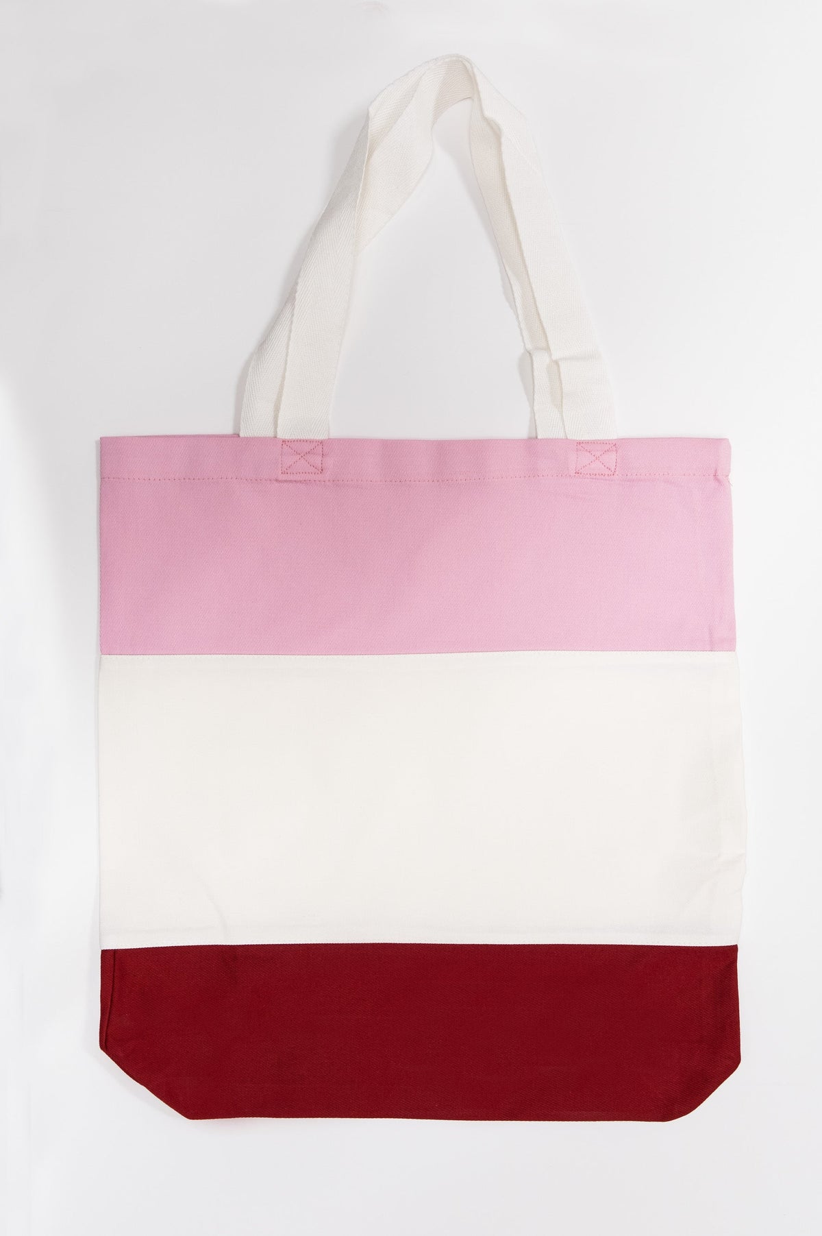 Color Block Tote Bag - Mix and Match