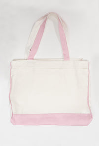 Trimmed Tote Bag - Sleek and Versatile
