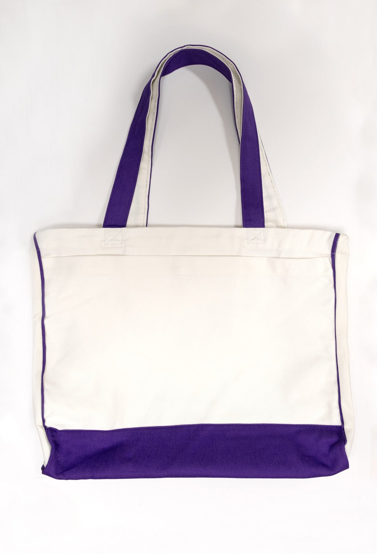 Trimmed Tote Bag - Sleek and Versatile